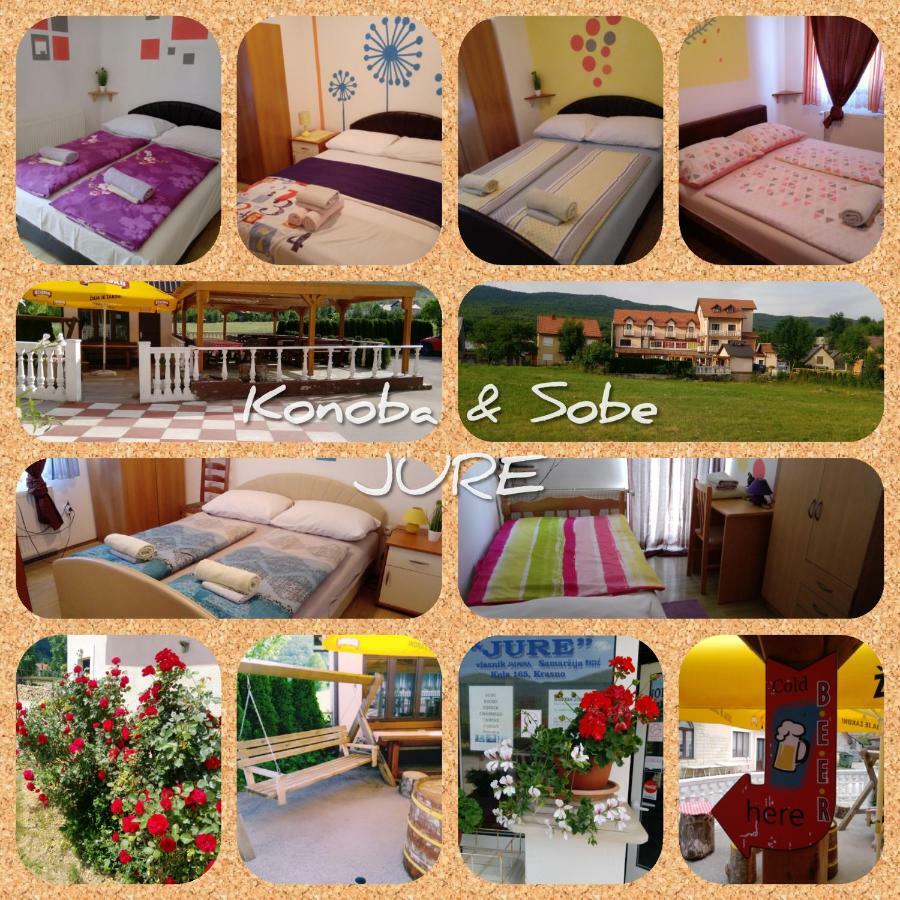 Bed And Breakfast Konoba Jure Krasno Polje Zewnętrze zdjęcie